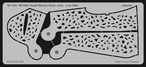 Eduard XF563 Bf 109E Small Blotch mask-etch 1/48 – Bild 2