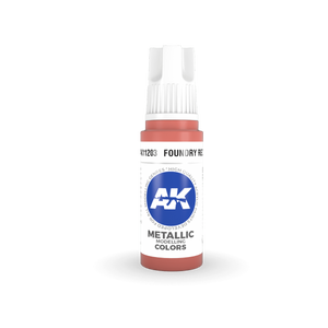 AK Interactive AK11203 FOUNDRY RED – METALLIC 17ml – image 2