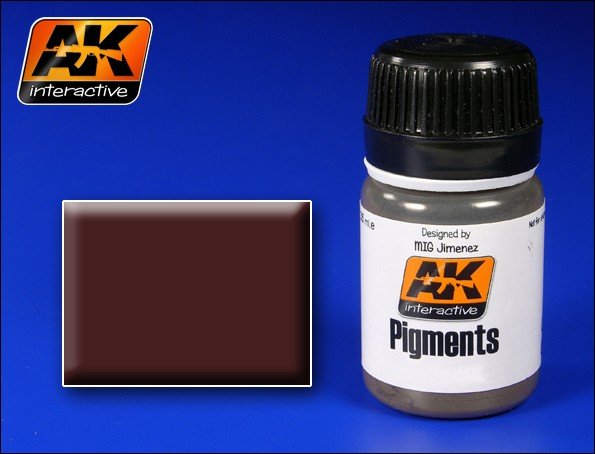 Pigment rouille pour pistes AK Interactive AK085, 35 ml