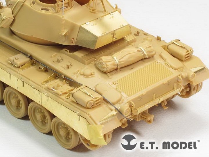 E.T. Model E35-136 WWII US Light Tank M-24 chaffee (Early Prod.) For Bronco 35069 1/35 – immagine 8