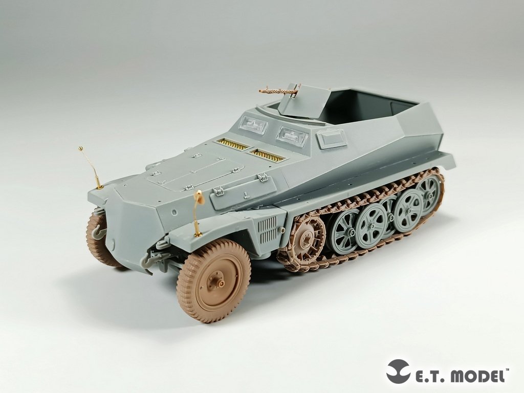ET Modèle P35-066 Seconde Guerre mondiale allemand Sd.kfz.250/Sd.kfz.10 Pignons et maillons de chenille (imprimés en 3D) 1/35 – image 5