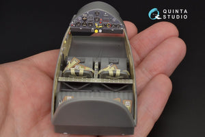 Quinta Studio QD32028 Bf 108 3D-Printed &amp;amp; coloured Interior on decal paper (for Eduard kit) 1/32 – Bild 6