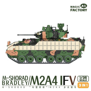 Magic Factory 2004 M-SHORAD Bradley M2A4 IFV 3-in-1 1/35 – Bild 2