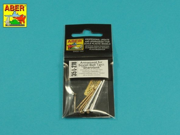 Aber 35L-278 Uzbrojenie do radzieckiego &amp;quot;Sharotank&amp;quot;; 2 x działo 37mm 2 x 12,7mm karabin maszynowy DShK M36 MiniArt 1/35 – Bild 2