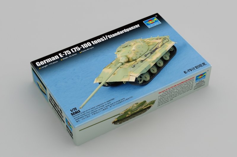 Trumpeter 07125 German E-75 (75-100 tons)/Standardpanzer 1/72 – Bild 2