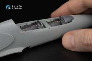 Quinta Studio QD+48603 L-39ZA 3D-Printed &amp; coloured Interior on decal paper ( Trumpeter )( with 3D-printed resin parts ) 1/48