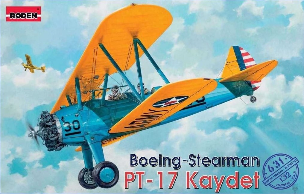 Roden 631 Boeing-Stearman PT-17 Kaydet 1/32