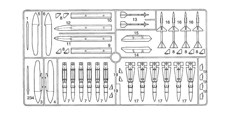 Academy 12206 F-14A Bombcat 1/48 – zdjęcie 16