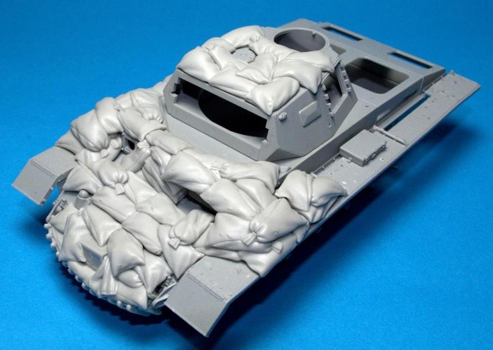 Panzer Art RE35-284 “Heavy” sand armor for PzIII (North Africa) 1/35 – Bild 4