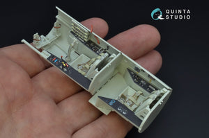 Quinta Studio QD32074 Me 262B1a/U-1 3D-Printed &amp;amp; coloured Interior on decal paper (Revell) 1/32 – zdjęcie 5