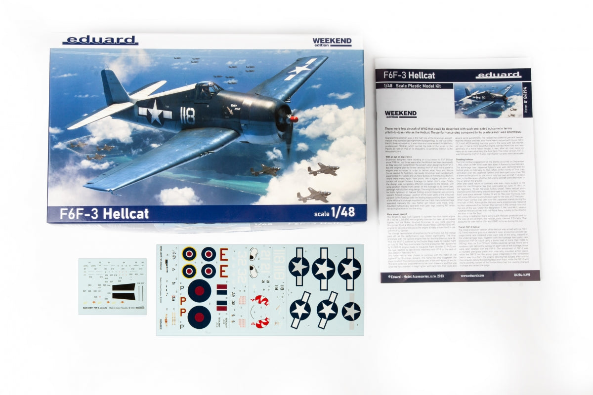 Eduard 84194 F6F-3 Hellcat Weekend Edition 1/48 – Bild 3