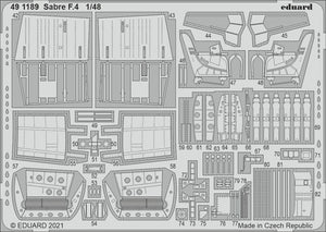 Eduard 491189 Sabre F.4 AIRFIX 1/48 – immagine 2