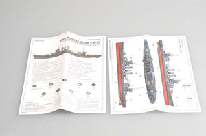 Trumpeter 05745 USS TUSCALOOSA CA-37 1/700 – Bild 3