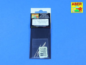 Tiges de nettoyage de canon Aber R-41 avec supports pour Tiger I Tunisie (1/35) – image 3
