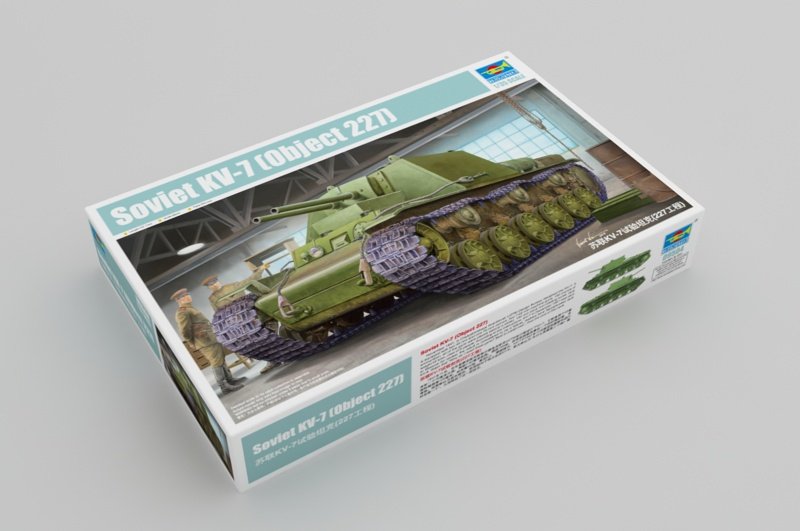 Trumpeter 09504 Soviet KV-7 (Object 227) 1/35 – image 2