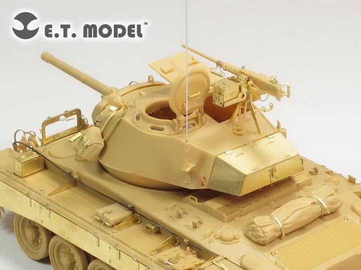 E.T. Model E35-136 WWII US Light Tank M-24 chaffee (Early Prod.) For Bronco 35069 1/35 – immagine 5