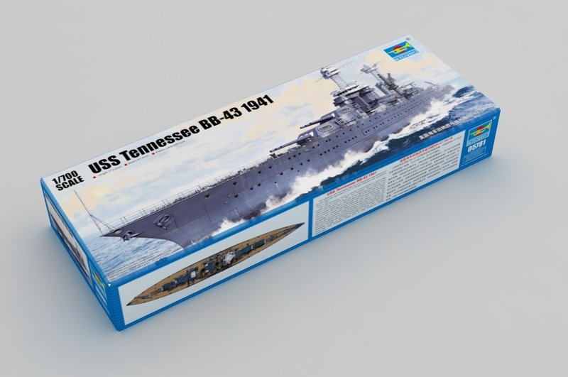 Trumpeter 05781 USS Tennessee BB-43 1941 1/700 – immagine 2