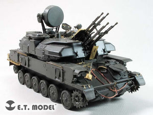 E.T. Model E35-252 Russian ZSU-23-4 Shilka Self-Propelled Anti-Aircraft Gun (For MENG TS-023) 1/35 – immagine 5