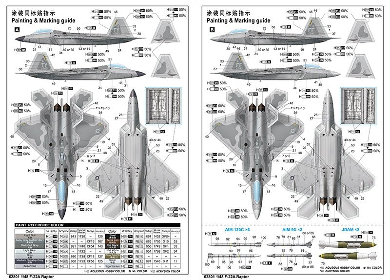I Love Kit 62801 F-22A Raptor 1/48 – immagine 5