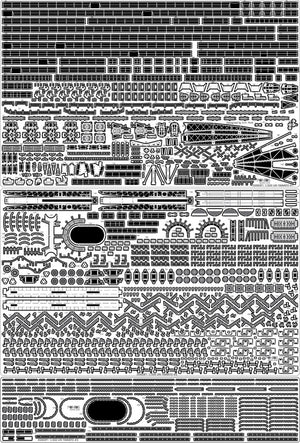 Pontos 35003F1 IJN Yamato Detail Up Set 1/350 – immagine 5