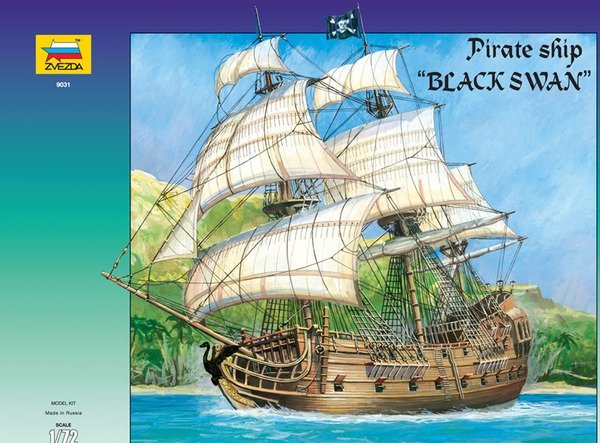 Zvezda 9031 Pirate Ship &amp;quot;Black Swan&amp;quot; 1/72