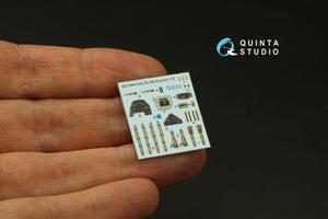 Quinta Studio QD72064 Avia CS-199 3D-Printed &amp;amp; coloured Interior on decal paper (Eduard) 1/72 – imagen 8