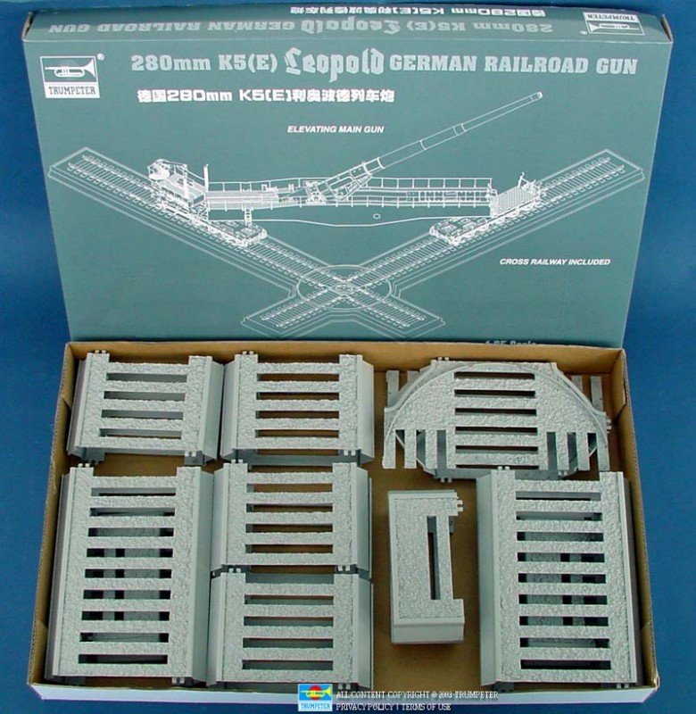 Trumpeter 00207 German 280mm K5(E)leopold 1/35 – Bild 11
