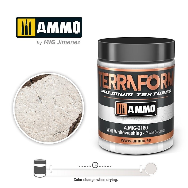 Munitions pour Mig 2180 TERRAFORM Blanchiment mural 100 ml