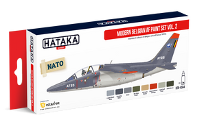Hataka HTK-AS64 Modern Belgian AF paint set vol. 2 – Bild 2