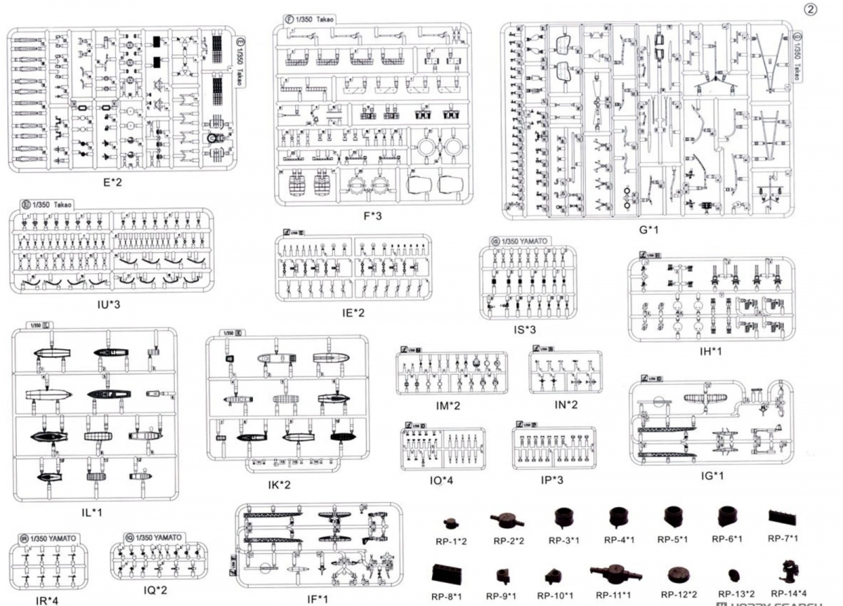 Very Fire BELBV350904 Imperial Japanse Navy Heavy Cruiser Takao Standard Version 1/350