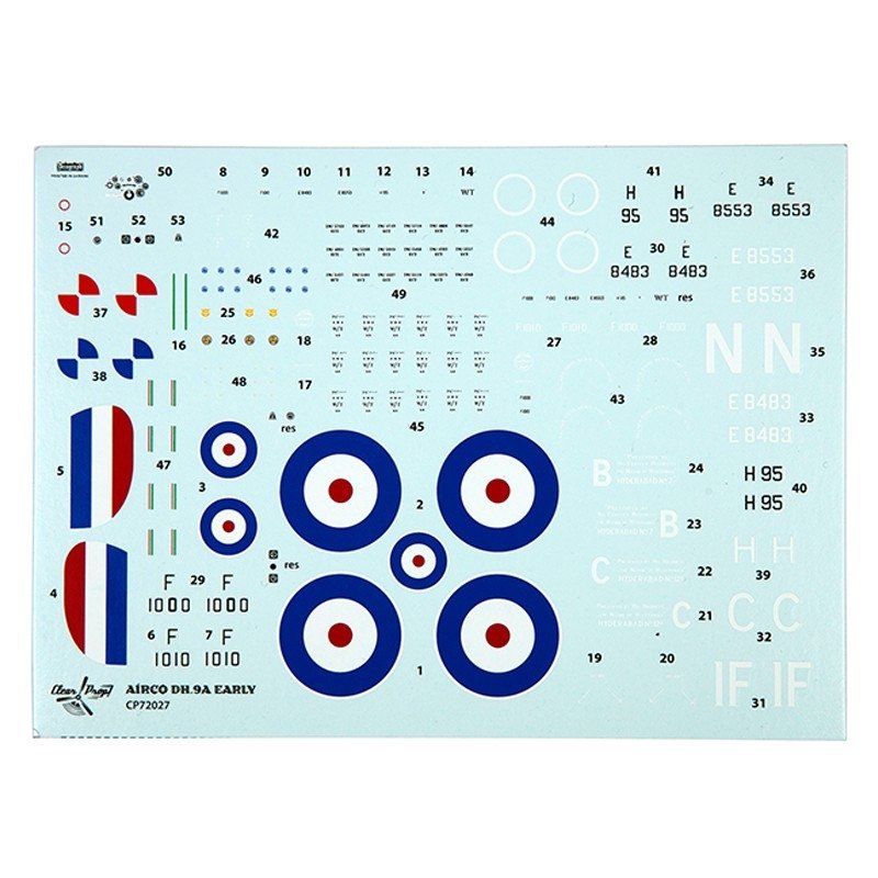 Clear Prop! CP72027 Airco DH.9a (early version) ADVANCED KIT 1/72 – immagine 17