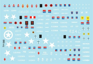Star Decals 72-A1045 Royal Artillery # 1. 75th D-Day Special. The Big Guns - Sexton, Priest, Wolverine and Achilles 1/72 – Bild 3