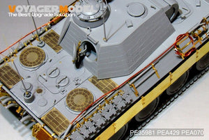 Maquette Voyager PE35981 Char Panther A allemand de la Seconde Guerre mondiale (modèle de base) pour TAKOM au 1/35 – image 12