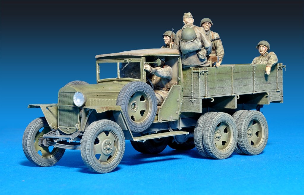 MiniArt 35173 GAZ-AAA Mod. 1941. SOVIET CARGO TRUCK 1/35 – immagine 2