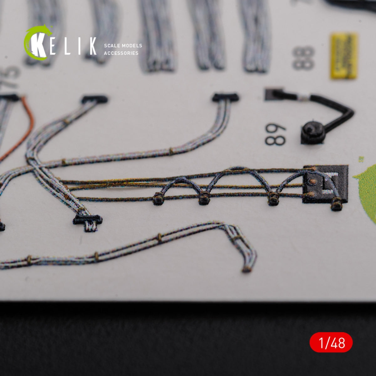 KELIK K48091 CH-46E Cargo compartment interior 3D decals for Academy kit 1/48 – Bild 13