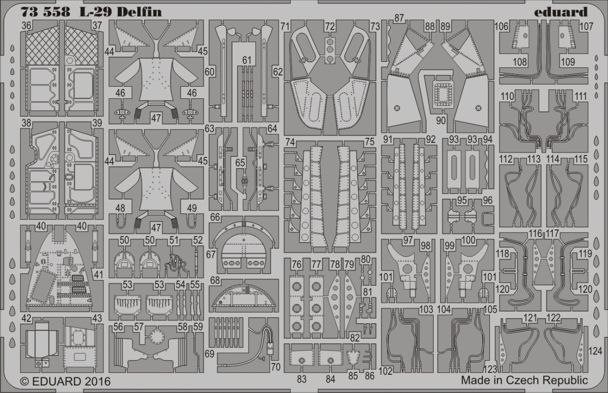 Eduard 73558 L-29 Delfin 1/72 AMK – immagine 2