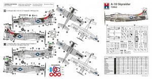 Hobby 2000 72062 A-1H Skyraider ( HASEGAWA + CARTOGRAF + MASKI) 1/72 – Bild 2