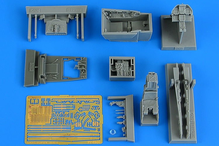Ensemble de cockpit Aires 4900 F/A-18E Super Hornet 1/48 Meng