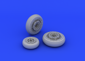 Eduard 648176 F-104 undercarriage wheels early 1/48 (Hasegawa) – Bild 3