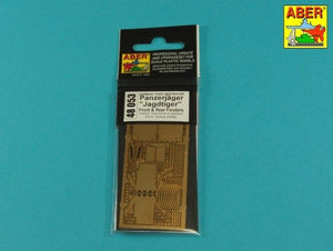 Aber 48053 Jagdtiger Sd.Kfz. 186 –przednie i tylnie błotniki / Jagdtiger Sd.Kfz. 186 –Front &amp;amp; Rear Fenders 1/48 – imagen 6