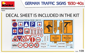 MiniArt 35633 SIGNAUX DE SIGNALISATION ALLEMAND ANNÉES 1930-40 1/35 – image 3