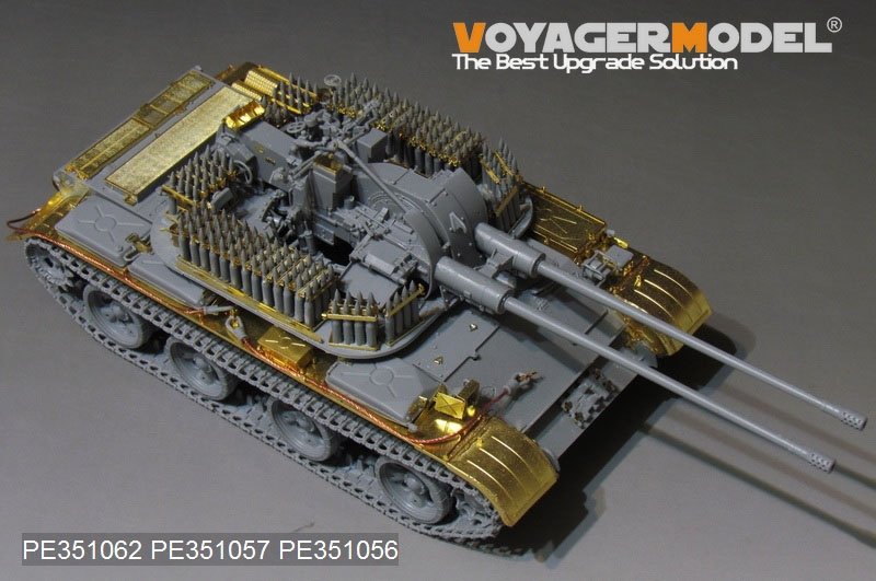 Voyager Model PE351062 Soviet ZSU-57-2 SPAAG Turret Interior Upgrade Set for Takom 1/35 – zdjęcie 2