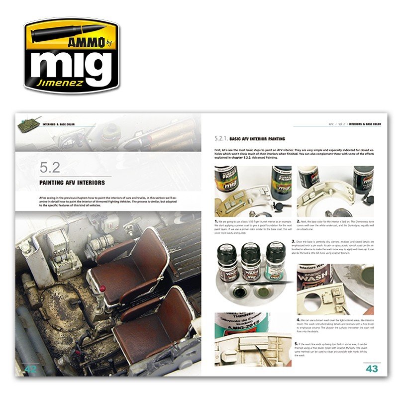 Ammo of Mig Jimenez 6201 ENCYKLOPEDIA TECHNIK MODELARSKICH – POJAZDY PANCERNE TOM 2 – MALOWANIE WNĘTRZ I PODSTAWY MALOWANIA (język polski) – immagine 5
