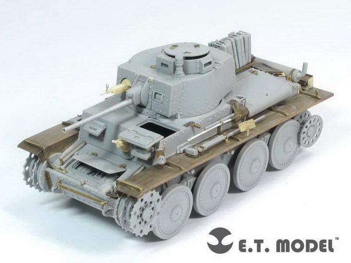 E.T. Model E35-130 WWII German Pz.Kpfw.38(t) Ausf.G Basic (For DRAGON 6290) 1/35 – zdjęcie 4