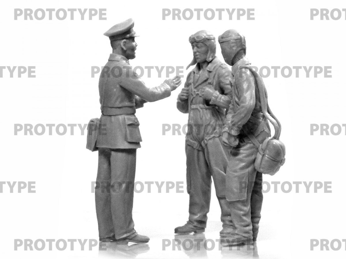 ICM 32115 WWII China Guomindang AF Pilots 1/32 – Bild 4