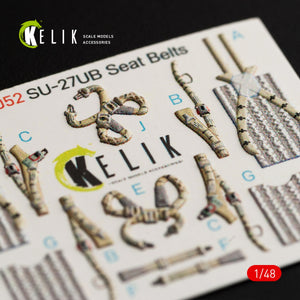 KELIK K48052 SU-27UB FLANKER INTERIOR 3D DECALS FOR GWH KIT 1/48 – imagen 7