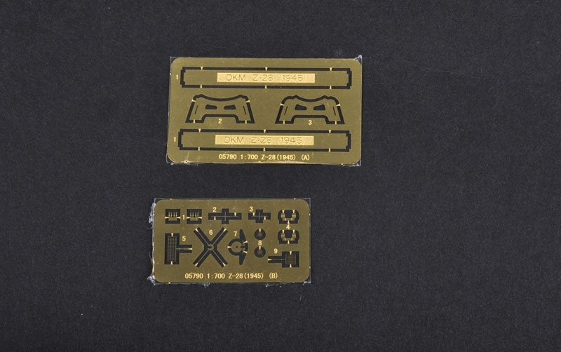 Trumpeter 05790 Zerstorer allemand Z-28 (1945) 1/700 – image 9
