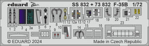 Kit de détails Eduard BIG72184 pour F-35B Tamiya au 1/72 – image 6
