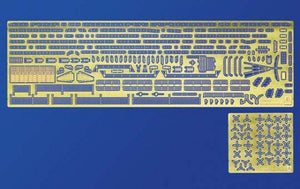 Aoshima 00399 IJN Aircraft Carrier Unryu Photo Etched Parts 1/700