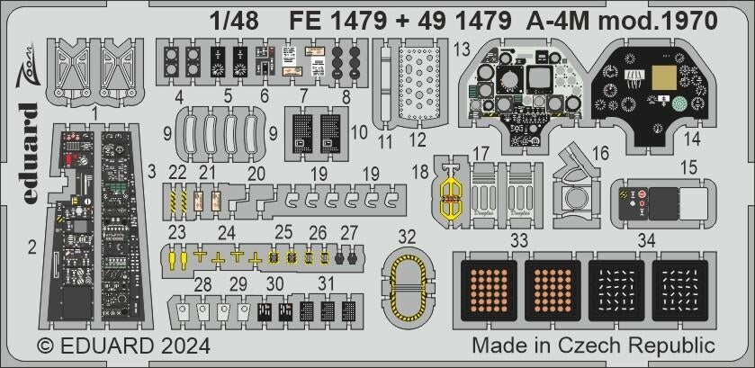 Eduard 491479 A-4M mod. 1970 MAGIC FACTORY 1/48 – Bild 2
